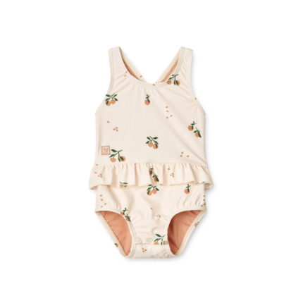 Liewood Amina Baby Swimsuit - Zwempak - Peach / Sea shell