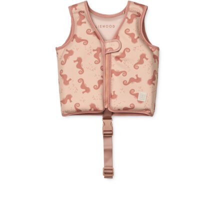 LIEWOOD Dove Swim Vest Seahorse / Apple blossom