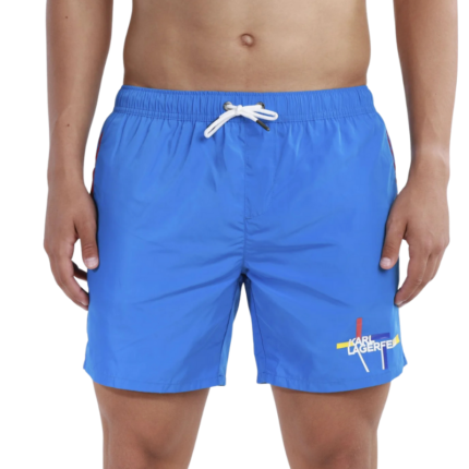 KARL LAGERFELD Zwemshorts Blauw