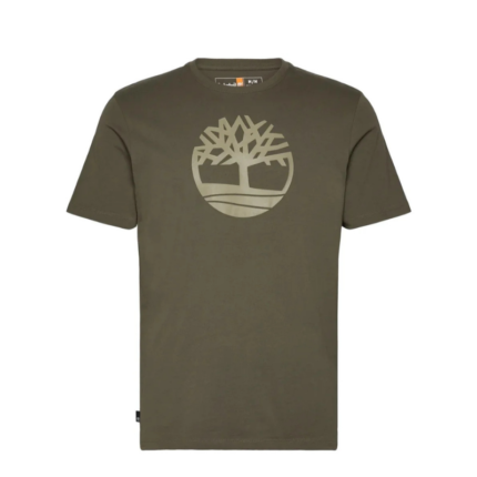 TIMBERLAND T-Shirt Tree Logo Groen