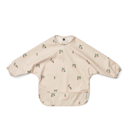 Liewood Merle Cape Bib - Slab met Mouwen - Peach / Sea shell mix