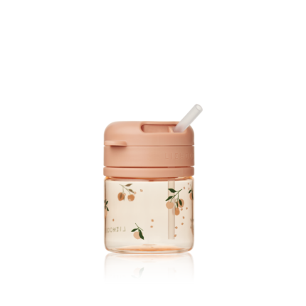 Liewood Pavia Tritan Straw Cup 280ml Peach / Sea shell
