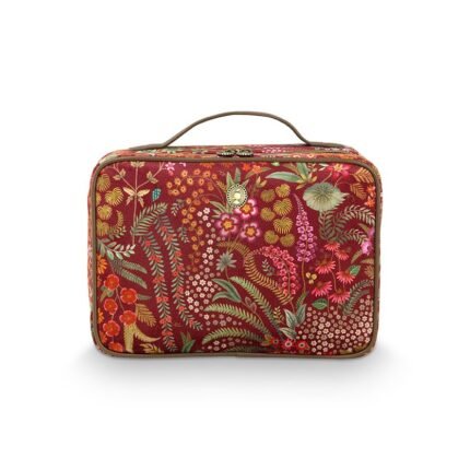 Pip Studio Casey Beauty Case Querida Rood 27x10x19cm