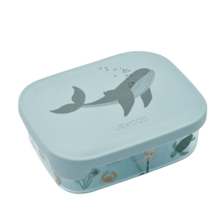 Liewood – Arthur Tritan Lunchbox – Kinderlunchtrommel – Sea Creature / Sandy – 900 ml