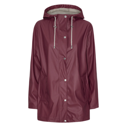 Ilse Jacobsen Regenjas RAIN228FR - Maroon Banner