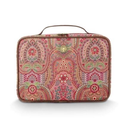 Pip Studio Casey Beauty Case Jabali Red 27x10x19cm