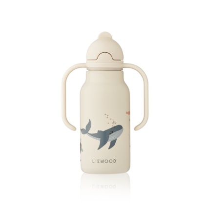 Liewood Kimmie Printed Bottle 250 Ml Sea creature / Sandy