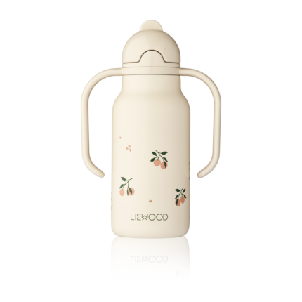 Liewood Kimmie Printed Bottle 250 Ml Peach / Sea shell