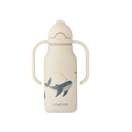 Liewood Kimmie Printed Bottle 250 Ml Sea creature / Sandy