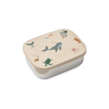 Liewood Arthur Printed Lunchbox Sea creature / Sandy