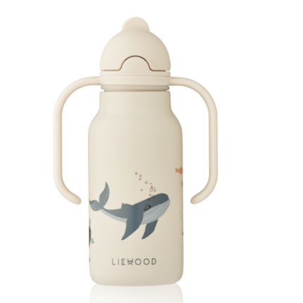 Liewood Kimmie Printed Bottle 250 Ml Sea creature / Sandy