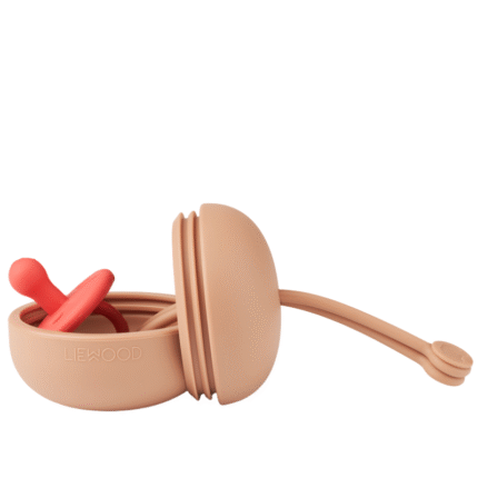 Liewood Philip Pacifier Box - Fopspeen Opbergdoos - Tuscany rose