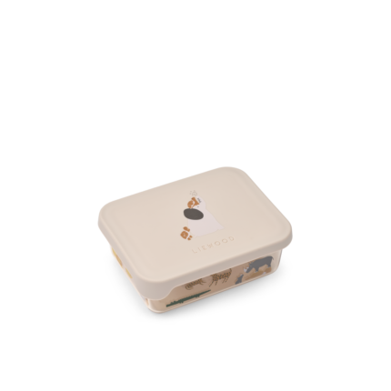 Liewood – Ako Tritan Snack Box– Kinderbroodtrommel – All Together / Sandy