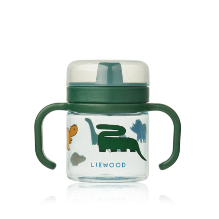 Liewood Kylo Tritan Sippy Cup - Lekvrije Baby Drinkbeker - 280 ml - Dinosaurs / Mist
