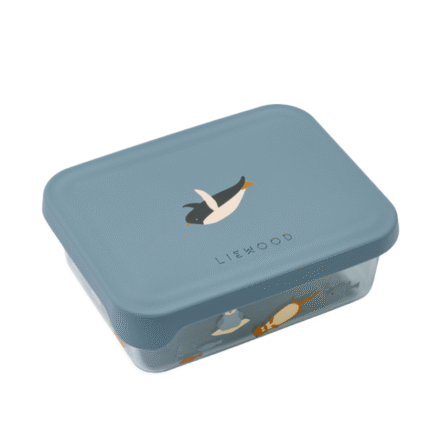 Liewood – Ako Tritan Snack Box – Kinderbroodtrommel – Arctic Sea / Ocean View