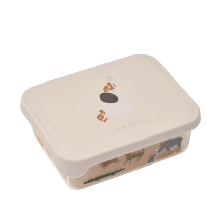 Liewood – Ako Tritan Snack Box– Kinderbroodtrommel – All Together / Sandy