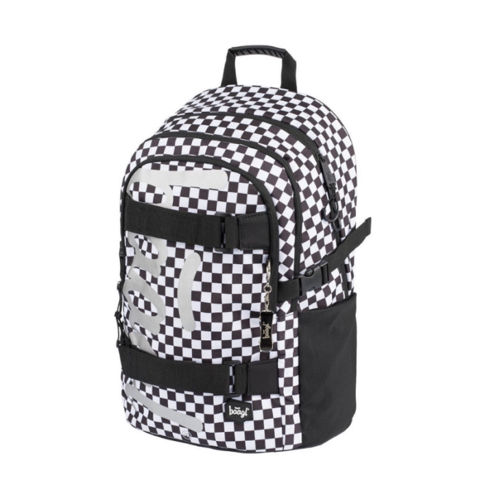 Baagl kinderrugzak, schoolrugzak voor kinderen met ergonomisch gevormde rug, borstgordel en reflecterende elementen, 43 cm x 29 cm x 20 cm