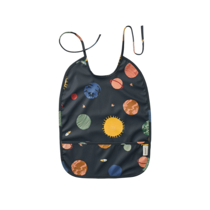 Liewood Lai Bib - Lange Baby Slab - Universe / Classic navy