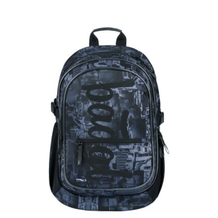 Baagl - Core Technic - Ergonomische Schoolrugzak- 25 l - Grijs - 29x43x20 cm