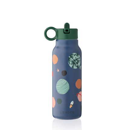 Liewood – Falk Water Bottle – Kinderdrinkfles – Universe / Classic Navy – 350 ml