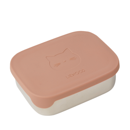 Liewood – Arthur Lunchbox  – Cat / Dark Rose – 900 ml