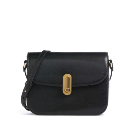 Ted Baker Kkayli Schoudertas tas – 100% leer – gepolijst rundleer - zwart