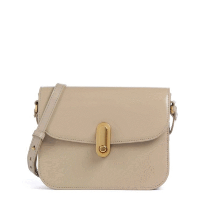 Ted Baker Kkayli Schoudertas tas - 100% leer - gepolijst rundleer - taupe