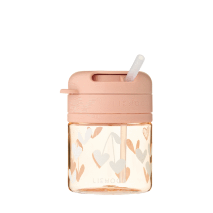 Liewood – Pavia Tritan Straw Cup – Kinderdrinkbeker – Sweethearts / Pale Tuscany – 280 ml