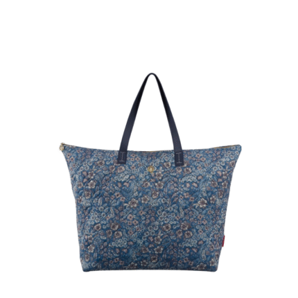 Pip Studio Tilda Tote Bag Large Quilted Daisy Dreams - Blue - 66x20x44cm