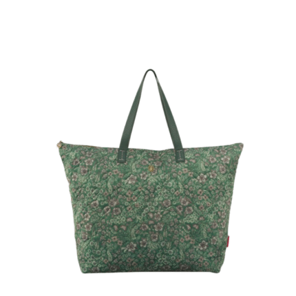 Pip Studio Tilda Tote Bag Large Quilted Daisy Dreams - Green - 66x20x44cm