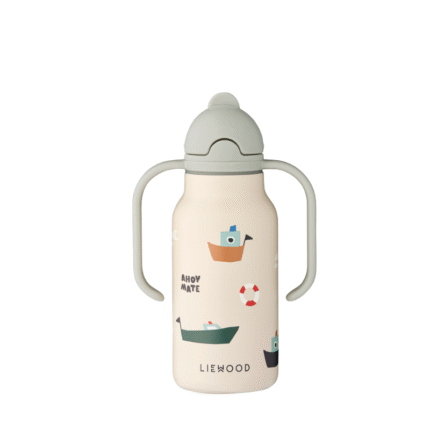 Liewood Kimmie Water Bottle – Kinderdrinkfles – 250 ml - Sailing/ Sandy