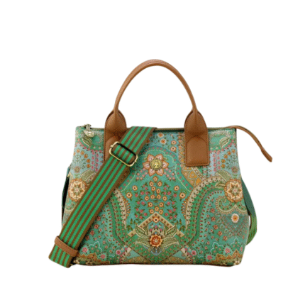 Pip Studio Fia Handbag Medium - Jabali Green - 26.5x14x22cm