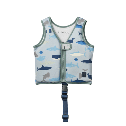 Liewood Dove Swim Vest - Zwemvest - Shark / Dove blue