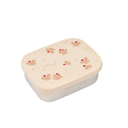 Liewood - Arthur Printed Lunchbox - Kinderlunchtrommel - Butterfly / Apple blossom - 900 ml