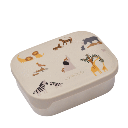 Liewood - Arthur Printed Lunchbox - Kinderlunchtrommel - All together / Sandy - 900 ml