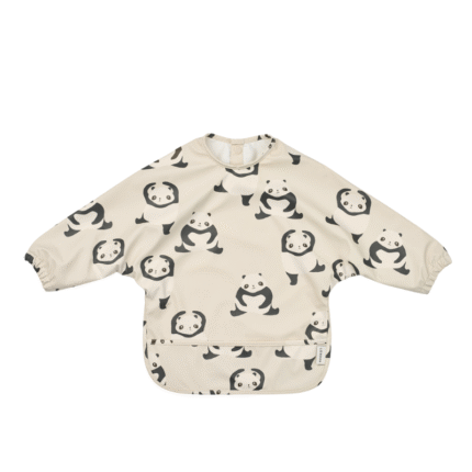 Liewood Merle Cape Bib - Slab met Mouwen - Panda / Sandy