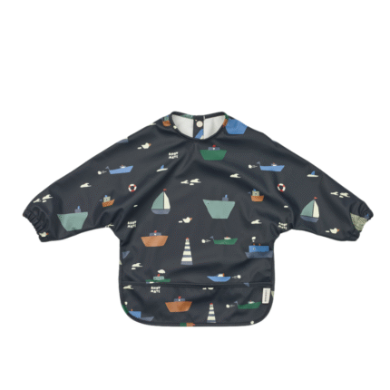 Liewood Merle Cape Bib - Slab met Mouwen - Sailing / Classic navy