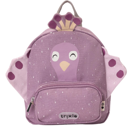 Trixie Backpack Mrs. Peacock – Kinder Rugzak Klein Paars