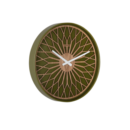 Karlsson Wall Clock Girasol – Wandklok – Groen – ⌀ 41 cm