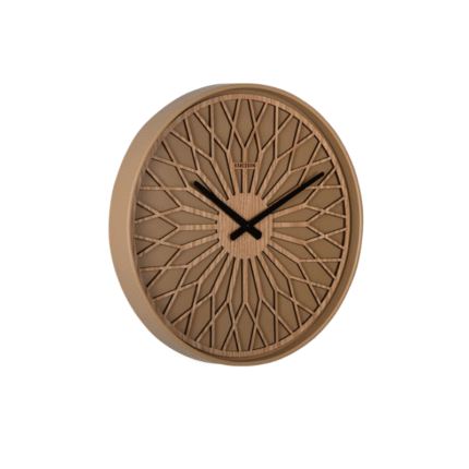Karlsson Wall Clock Girasol – Wandklok – Bruin – ⌀ 41 cm