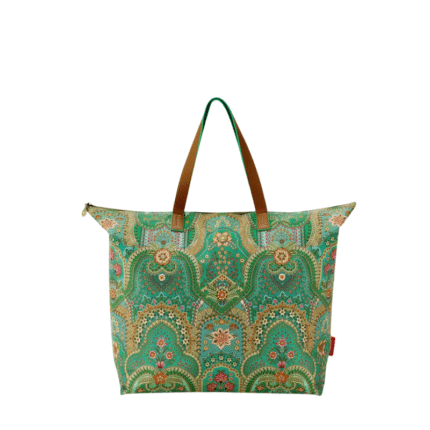 Pip Studio Tilda Tote Bag Large Jabali - Shopper - Groen - 66x20x44cm