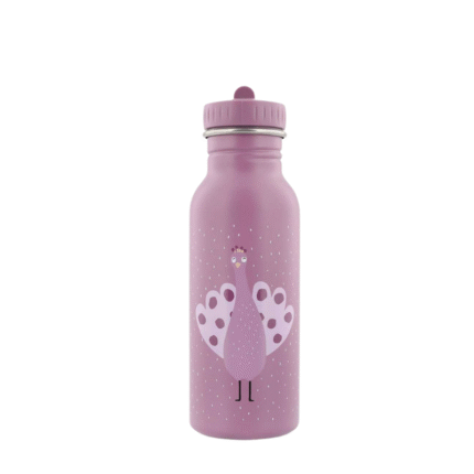 Trixie Mrs. Peacock Bottle – Kinder Drinkfles 500 ml Paars