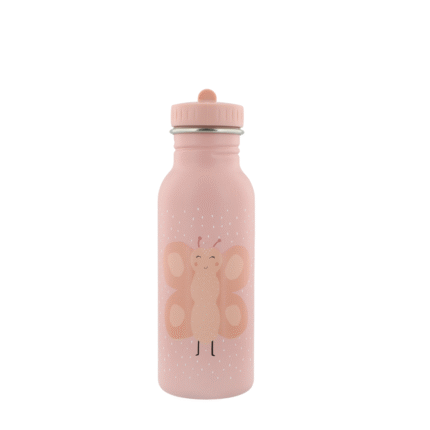 Trixie Mrs. Butterfly Bottle – Kinder Drinkfles 500 ml Roze
