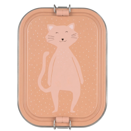 Trixie Lunchbox Mrs. Cat –  Kinderlunchtrommel Groot