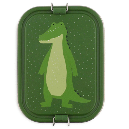 Trixie Lunchbox Mr. Alligator –  Kinderlunchtrommel Groot