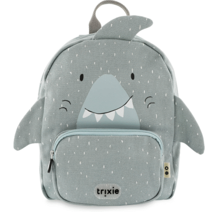 Trixie Backpack Mr. Shark – Kinder Rugzak Klein Grijs