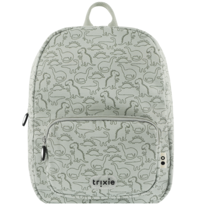 Trixie Backpack Print Daring Dino – Kinder Rugzak Groen