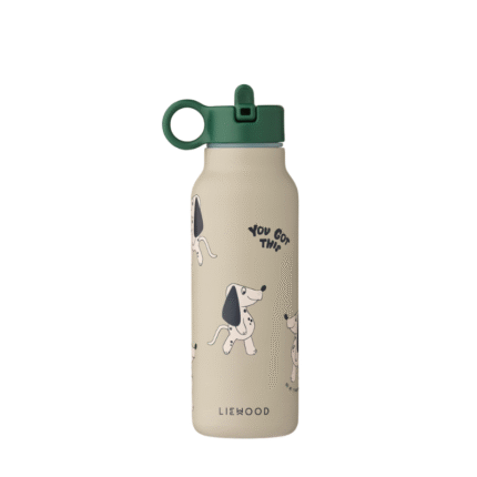 Liewood Falk Water Bottle - Kinderdrinkfles - Dakota Dog / Mist - 350ml