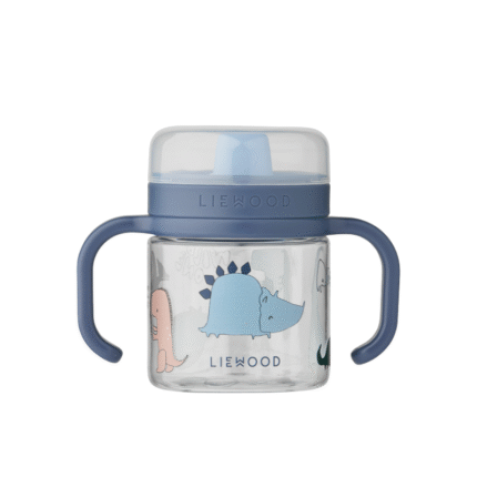 Liewood Kylo Tritan Sippy Cup - Lekvrije Baby Drinkbeker - 280 ml - Dino roar / Sandy